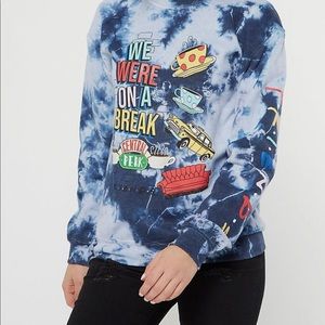 1X friends we were on a break sweatshirt Phoebe’s grandma’s taxi